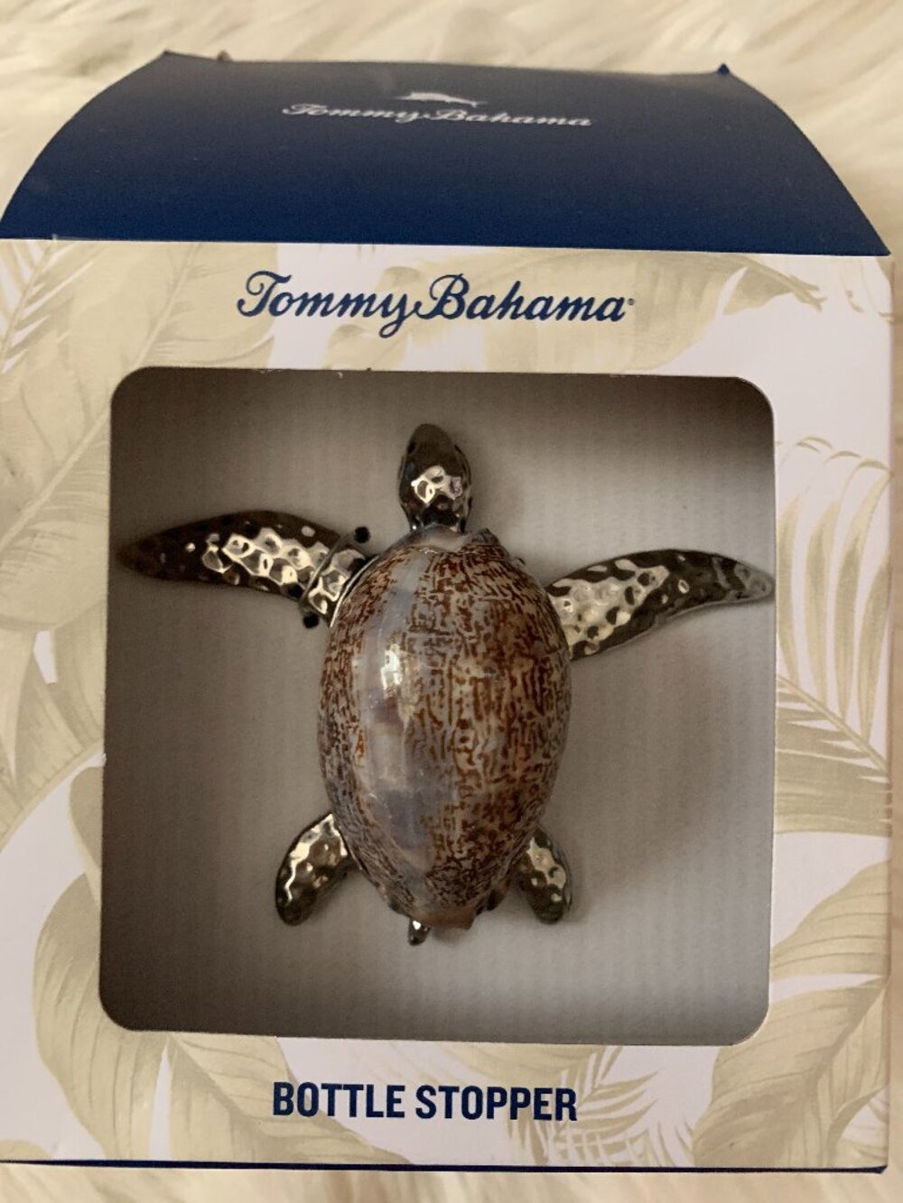 TOMMY BAHAMA Turtle Bottle Stopper